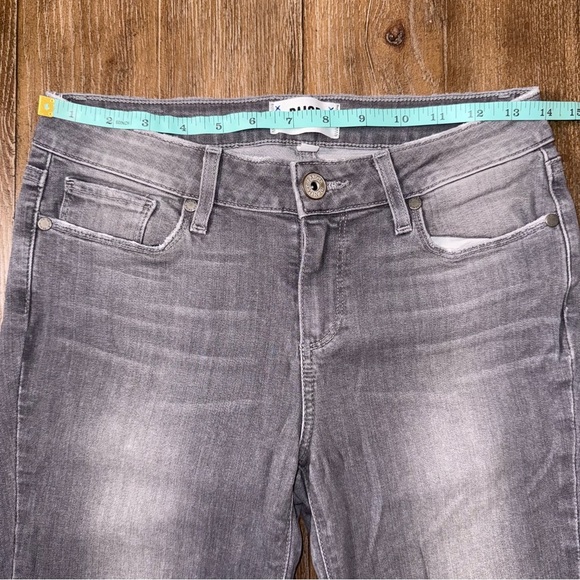 PAIGE Verdugo Skinny Ankle Jeans Mid Rise Raw Hem Fall Grunge Size 28 - Picture 12 of 12